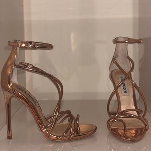 Steve Madden Rose Gold Sandals